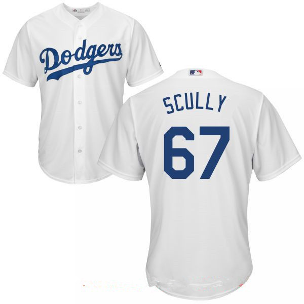 Los Angeles Dodgers #67 Vin Scully White Stitched MLB Cool Base Nike Jersey,We sell and wholesale Los Angeles Dodgers #67 Vin Scully White Stitched MLB Cool Base Nike Jersey on line form chian!